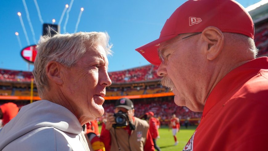 Andy Reid says his 'heart goes out' to Pete Carroll after Chiefs' shutout win over injury-depleted Raiders