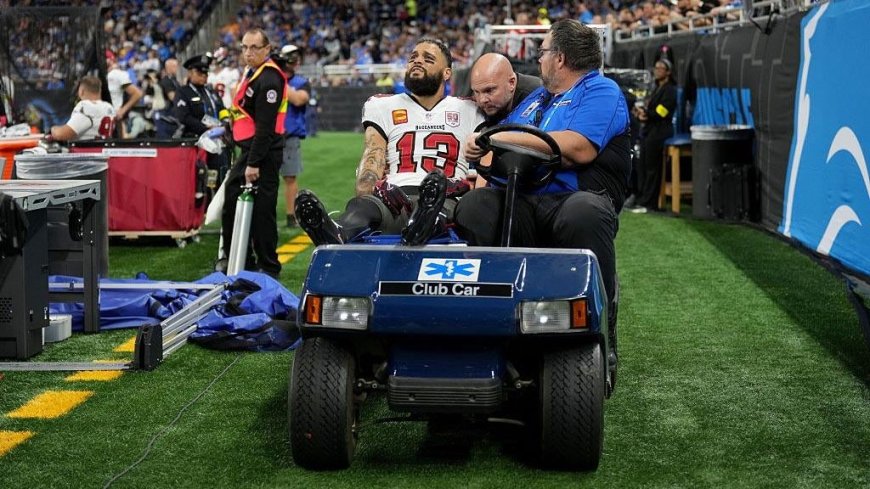 Mike Evans injury: Buccaneers WR to miss most of the season after breaking collarbone on 'MNF'