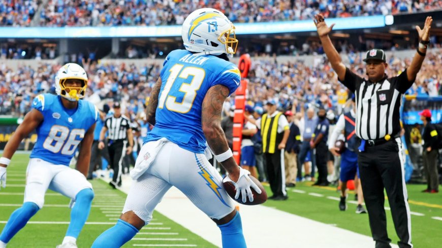 Chargers vs. Vikings anytime touchdown scorer picks, predictions, betting odds: Target Keenan Allen on TNF