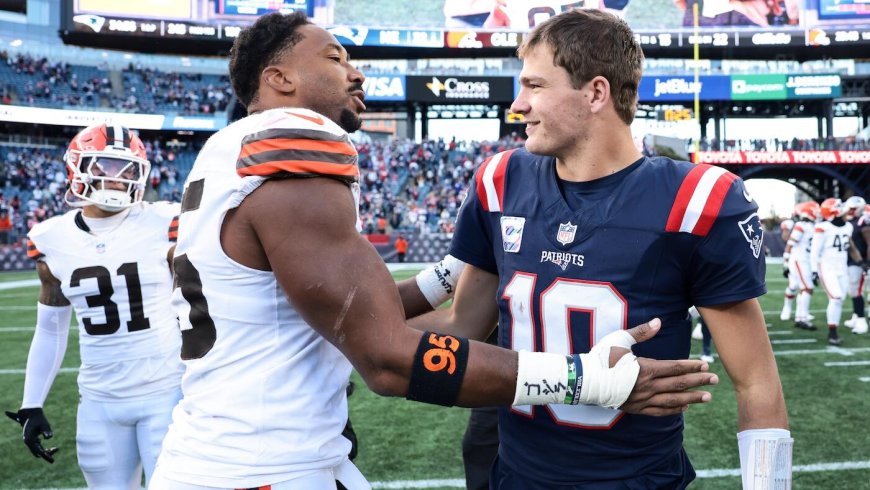 Drake Maye for MVP? Patriots QB adds to résumé with three-touchdown showing vs. vaunted Browns defense