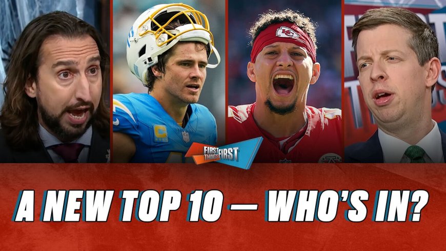 A MAJOR shakeup in Parkins’ NFL Top 10… Guess Who’s In 😳 & are the CHIEFS BACK?