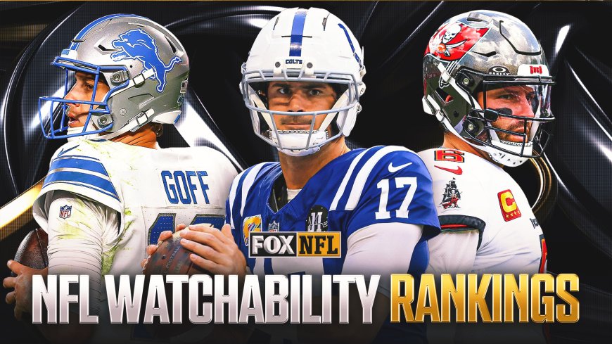 NFL Watchability Rankings: The 10 Best Teams to Watch on Sundays