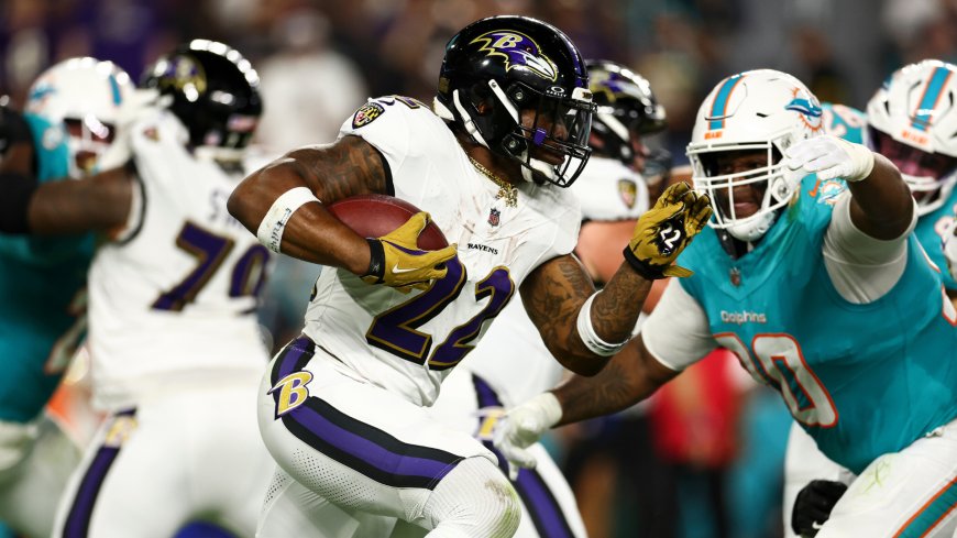 Ravens' Derrick Henry reaches another major career milestone vs. Dolphins on 'Thursday Night Football'
