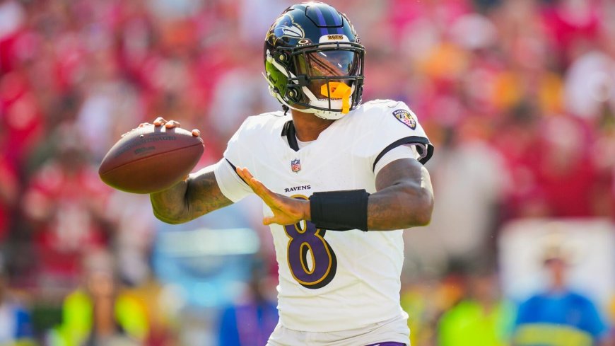 Ravens vs. Dolphins NFL player props: Self-learning AI backs Lamar Jackson under 230.5 passing yards on TNF
