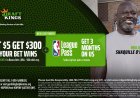 Use DraftKings promo code to get $300 bonus bets, NBA League Pass by betting Patriots vs. Jets on TNF