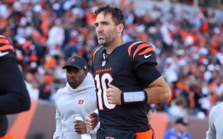 Joe Flacco injury update: Bengals QB 'planning' to start vs. Bears despite shoulder issue, per report