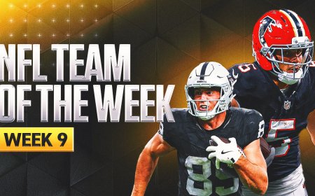 NFL Week 9 Team of the Week: Drake London and Brock Bowers Dominate