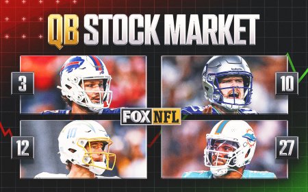 QB Stock Market Week 10: Darnold Has Staying Power. Do Kyler and Tua?