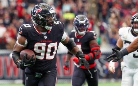 WATCH: Texans secure comeback win with walkoff big-man touchdown by DL Sheldon Rankins
