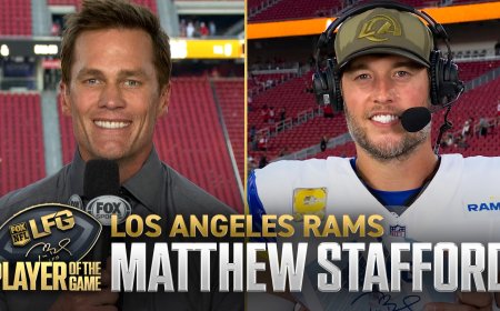 Tom Brady's LFG Player of the Game: Rams QB Matthew Stafford 🏆 Week 10 DIGITAL EXCLUSIVE