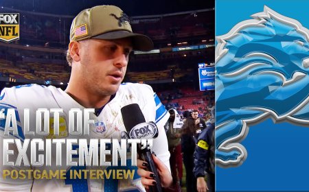 Lions' Jared Goff on Dan Campbell play calling in win: 'Thought he did a great job'