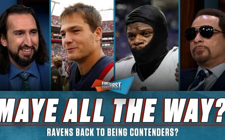 Patriots beat Buccaneers, Bills concerns, Ravens back to being contenders? | FIRST THINGS FIRST