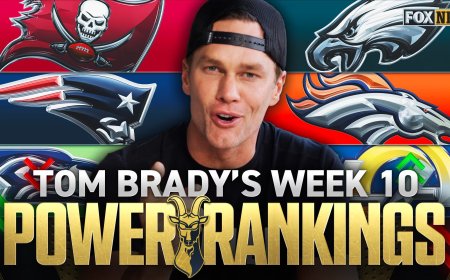 Tom Brady's NFL Power Rankings: Patriots, Rams Climb, But Did They Overtake Eagles?