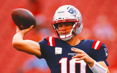 2025 NFL Odds: Public Hammering Drake Maye's Rushing Prop, Patriots in TNF