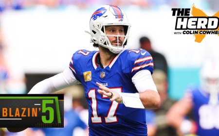 Blazin’ 5 for Week 11: Bills, Seahawks & 49ers highlight Colin’s best bets | The Herd