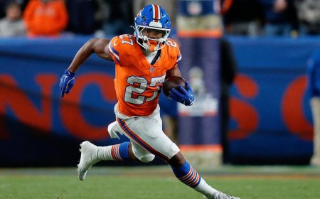 Broncos RB J.K. Dobbins has foot surgery, expected to miss rest of season in major blow to Denver offense
