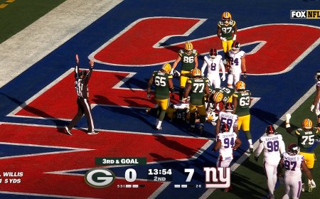 Malik Willis finds Christian Watson for one-yard TD, shrinking Packers' deficit against Giants | NFL Highlights