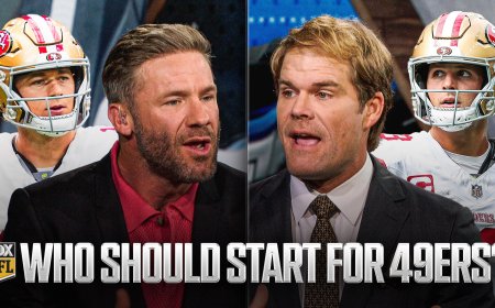 Greg Olsen on 49ers' QB conundrum: 'You can't pay a QB $50 million a year and not play him' 🗣️