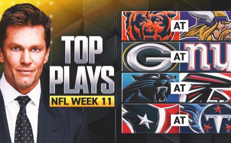 NFL Week 11 Live Score, Updates: Bears-Vikings, Packers-Giants, Bucs-Bills, More