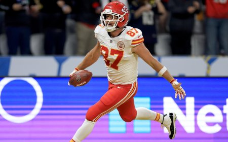 Travis Kelce sets Chiefs record for career touchdowns scored: Star tight end passes Priest Holmes for top spot