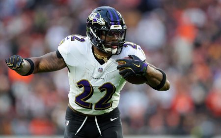 Ravens' Derrick Henry has chance to pass Jim Brown, three other Hall of Famers on career rushing list vs Jets