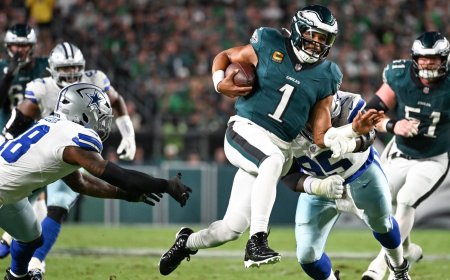 Cowboys vs. Eagles: Where to watch NFL Week 12, betting odds, score prediction, sportsbook promos, SGP picks