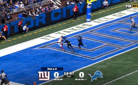 Jameis Winston finds Wan'Dale Robinson off FLEA FLICKER for 39-yard TD to give Giants a lead over Lions