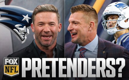 Gronk thinks Patriots are the BEST team in the AFC 👀 Too early to say they are CONTENDERS?