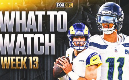 Week 13 NFL Preview: Stats and Storylines for Five FOX Games