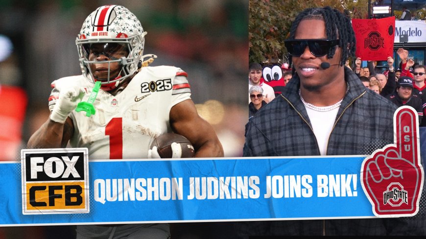 Quinshon Judkins on Ohio State's dominance: 'We're the No. 1 team in the country, we all know that' π€