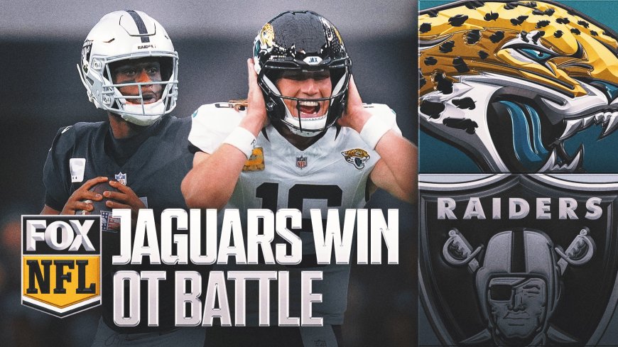 Chris Myers & Mark Schlereth: Leaning on run game helped Jaguars win TOUGH battle against Raiders 😤