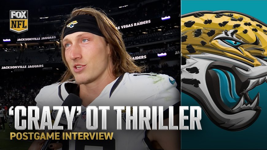 'They didn't disappoint' 🔥 Trevor Lawrence praises Jags' Defense after OT Thriller vs. Raiders