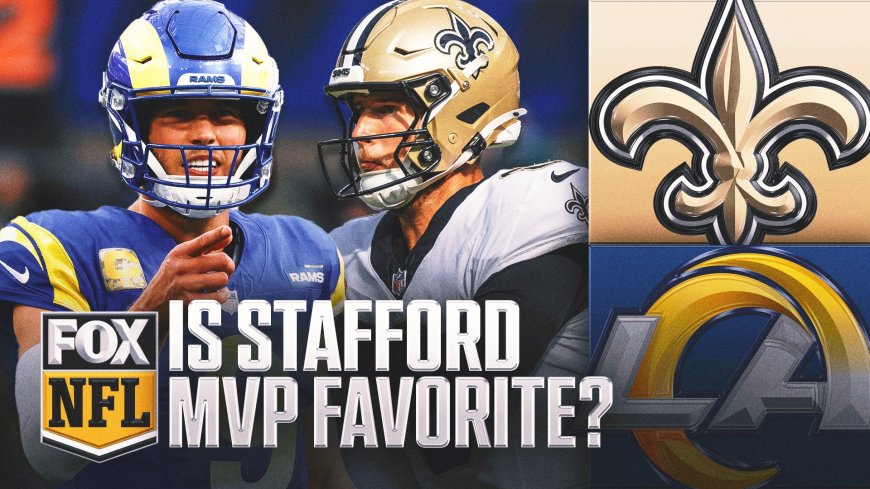 “He should be 1 or 2 as far as MVP candidates,” as Stafford continues elite play for the Rams