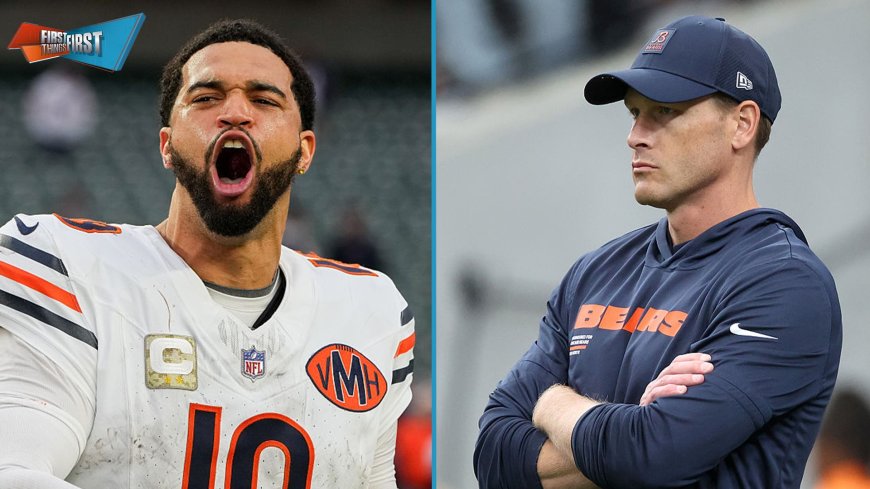 Bears HC Ben Johnson explains how Caleb Williams has the 'IT' factor | First Things First