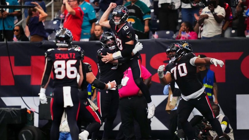 Texans' stunning win vs. Jaguars ends with final score that's never been seen before in NFL history