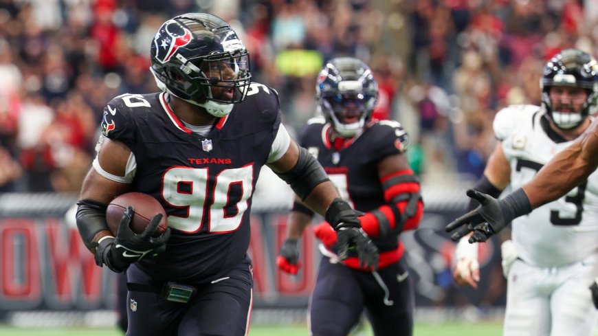 WATCH: Texans secure comeback win with walkoff big-man touchdown by DL Sheldon Rankins