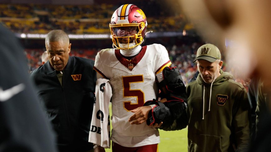 Robert Griffin III pushes back on Jayden Daniels comparisons as déjà vu injury to Commanders QB