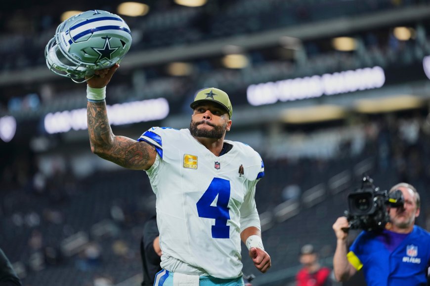 Cowboys' Dak Prescott 'humbled' to near passing Tony Romo as Dallas' all-time pass yards leader