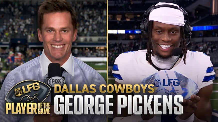 Tom Brady's LFG Player of the Game: Cowboys WR George Pickens 🏆 Week 12 DIGITAL EXCLUSIVE