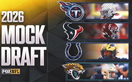 2026 NFL Mock Draft, AFC South: Biggest Needs for Titans, Texans, Colts, Jaguars