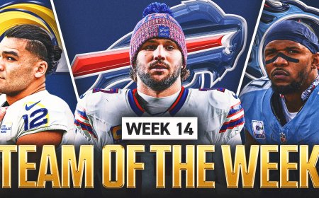 NFL Week 14 Team of the Week: Josh Allen and Puka Nacua Headline Squad