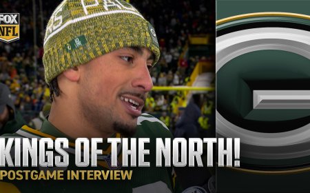 THAT'S HOW YOU ICE IT 🥶🧀 Jordan Love on Packers Reclaiming NFC North, defeating Bears