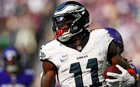 Chargers vs. Eagles anytime touchdown scorer picks, betting odds, predictions: Back A.J. Brown on MNF