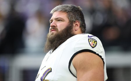 Ravens OL Ben Cleveland suspended three games for violating NFL's substance abuse policy