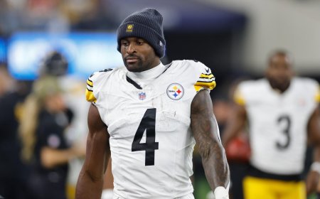 DK Metcalf visited hospital for stomach pain after Steelers' win over Ravens, spent night in Baltimore