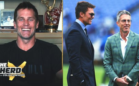 Tom Brady on his growth in the broadcast booth: 'Our best is yet to come' 🙌 | The Herd