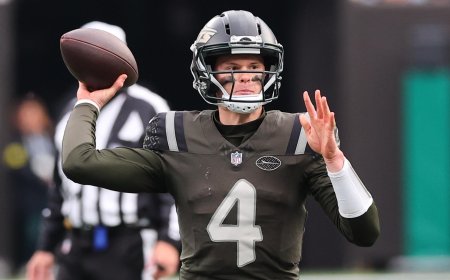 Jets starting rookie Brady Cook at QB vs. Jaguars with Justin Fields, Tyrod Taylor out with injuries