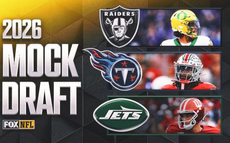 2026 NFL Mock Draft: Will Heisman Trophy Winner Fernando Mendoza Be No. 1 Pick?