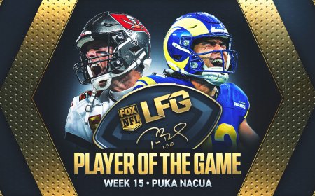 Puka Nacua Wins Tom Brady's LFG Player of the Game, Draws Larry Fitzgerald Comp