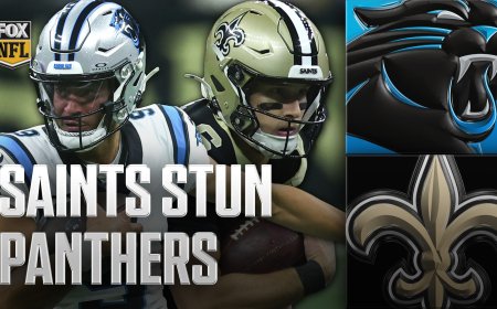 NFC South Race HEATS UP as Saints take down Panthers in gritty win 👀 NFL on FOX